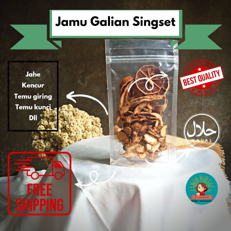 

Jamu Galian Singset - Menurunkan Berat Badan - Bikin Awet Muda Anti Jerawat - Ramuan Jsr Rempah Herbal By Sunrisess Teapot