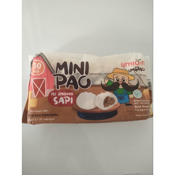 

mini pao daging sapi isi 30