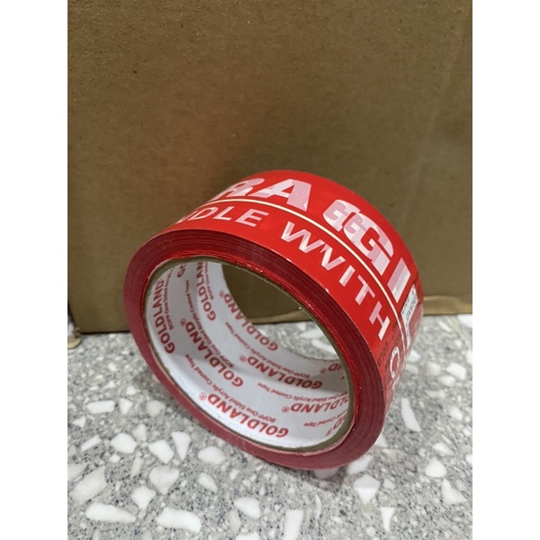 

Lakban Fragile Jangan Dibanting 48 mm X 50 meter| Lakban Murah & Berkualitas
