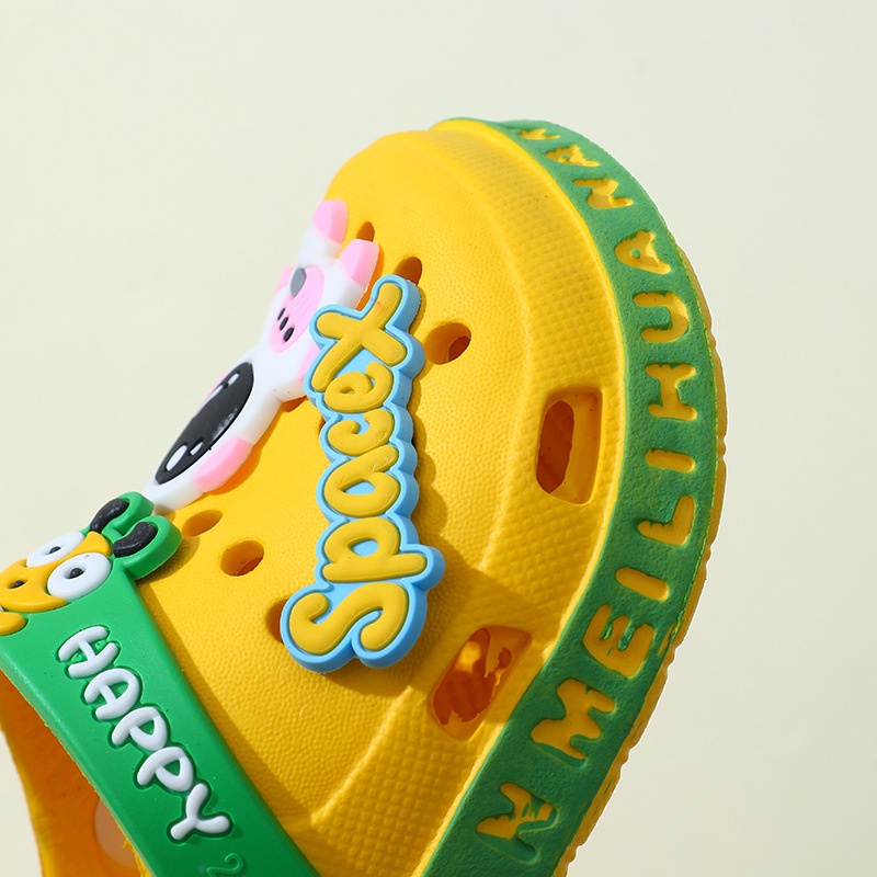 ☀ACCBAYI☀ SA038 ASTRO NASA Sandal Baim Anak Astronot Bahan Karet Ringan Usia 3-5 Tahun
