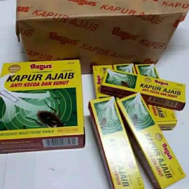 

Hot Now 1 slop Kapur bagus ajaib isi 6 box / 72 batang