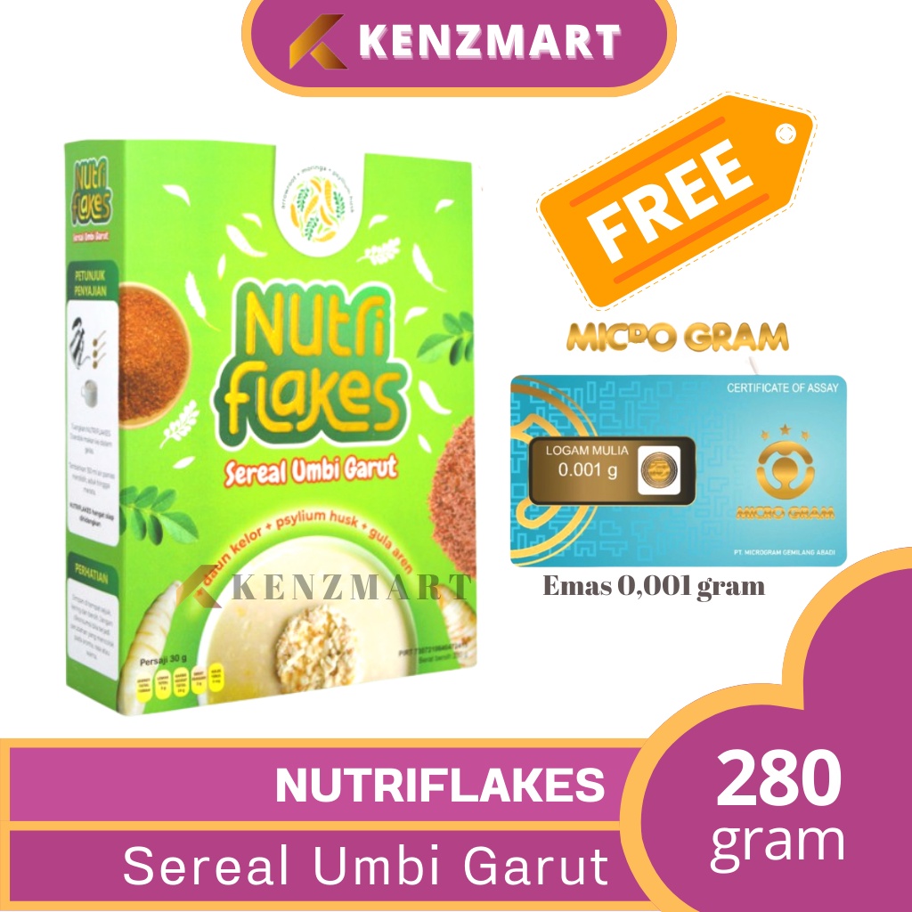 

Nutriflakes Sereal - Cereal Ekstrak Daun Kelor Solusi Atasi Asam Lambung Maag Akut Diabetes Diet Tingkatkan Antibody Imunitas Tubuh