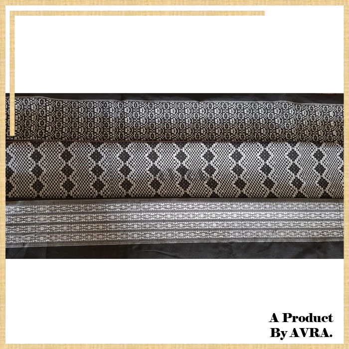 Sarung Pria Dewasa Hitam Polos Tenun Remaja Santri Motif Songket Bahan Adem Premium Unggul