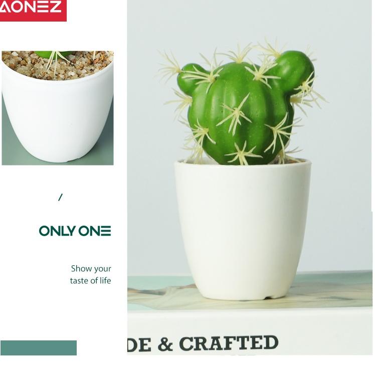 ㊋C 【AONEZ Outlets】bunga bunga tanaman artifisial bonsai bunga Pot plastik Tanamanbunga anggrek plast