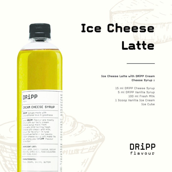 

DRiPP - Syrup Cream Cheese