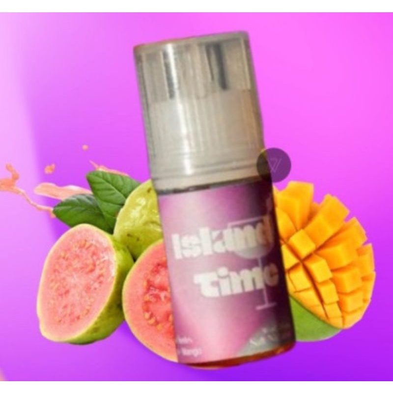 30ml island time guava mango jambu manga foom fom liquid salt