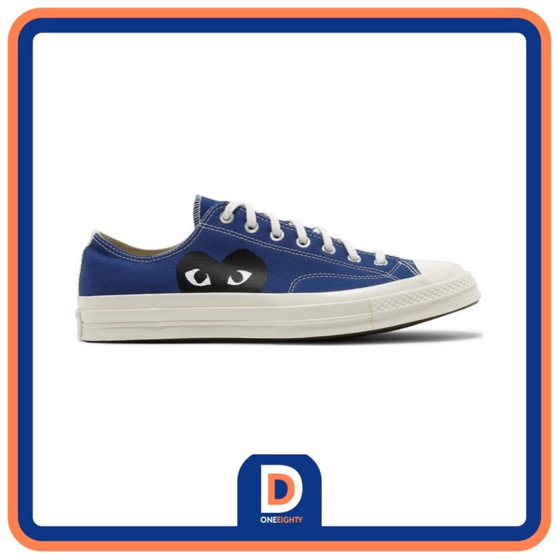 Converse Play CDG Low blue Original