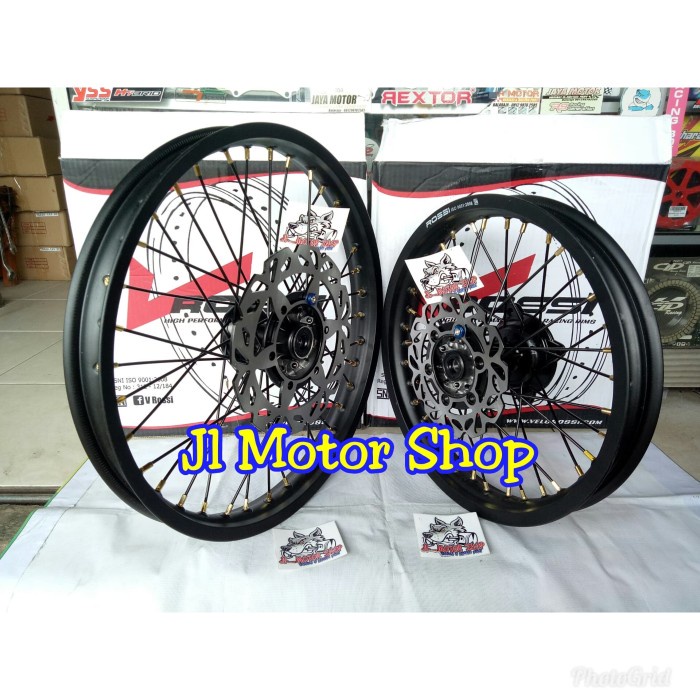 SEPAKET VELG 16 19 18 21 KLX DTRACKER TROMOL SET JARI JARI PLUS CAKRAM