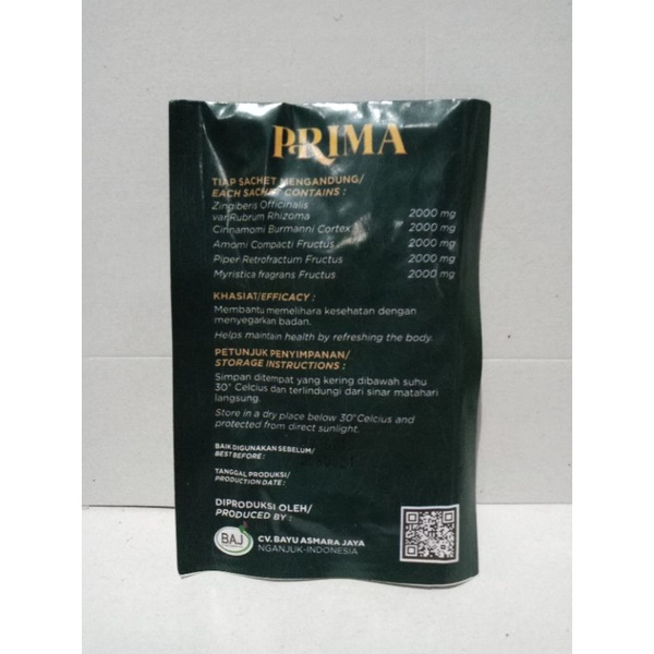 

TehPrima 1 Sachet