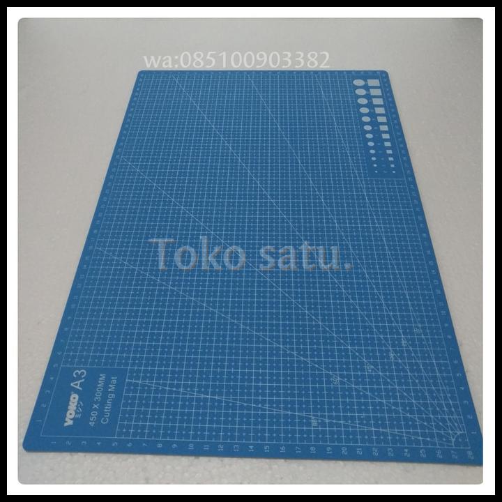 

Cutting Mat Ukuran A3 45X30Cm Double Side - Dua Sisi