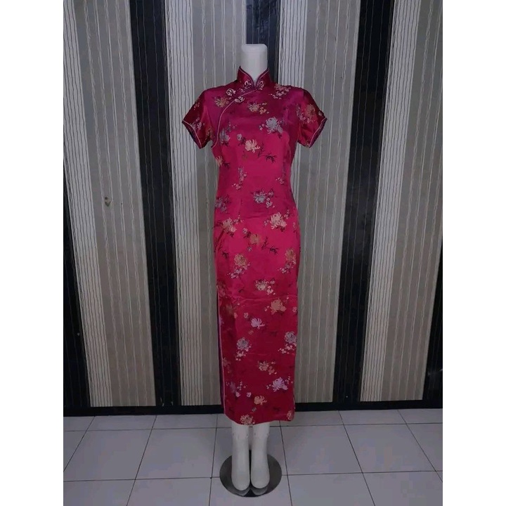 Dress cheongsam dress etnik dress wanita