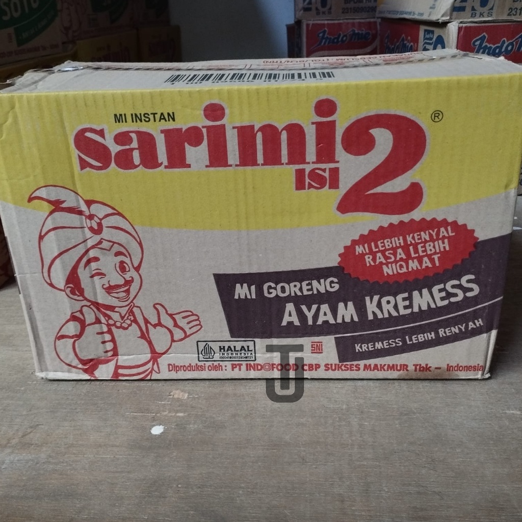 

Sarimi isi 2 rasa Ayam Kremess - DUS