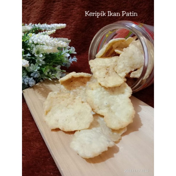 

kripik bawang ikan patin 100 g