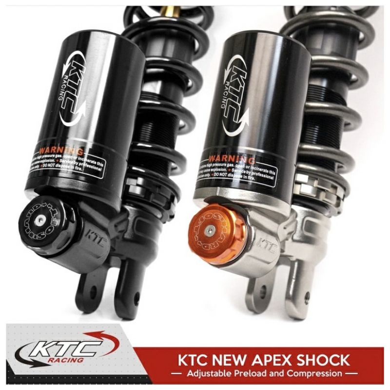 SHOCKBREAKER SHOCK BELAKANG KTC APEX SERIES MATIC SHOCK 300 325MM BEAT VARIO SCOOPY V125 150DLL