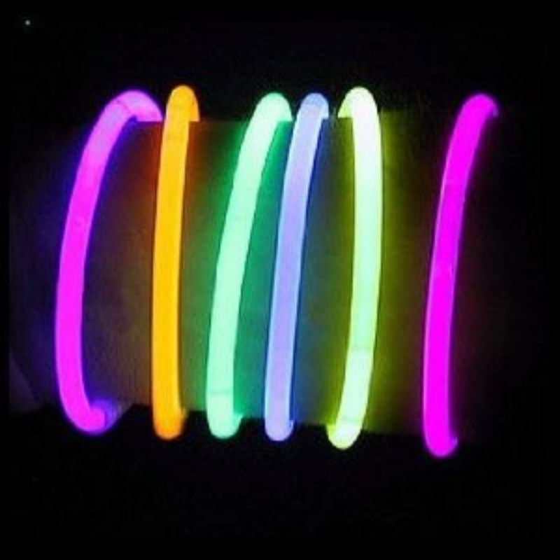 (10 pcs) Glow Stick.Show in Drak Stik Bercahaya Bisa di Jadikan Gelang Stick Bercahaya Glowing Stick