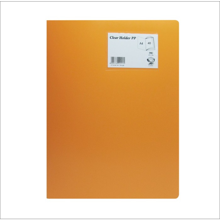 

STOK TERBATAS EAGLE FILES Clear Holder Document Keeper Display Book Map A4 40 Pocket Code 2809