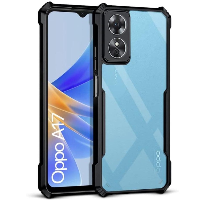 OPPO A17 / A78 COVER CASE CLEAR SHOCKPROOF CRYSTAL ARMOR TPU