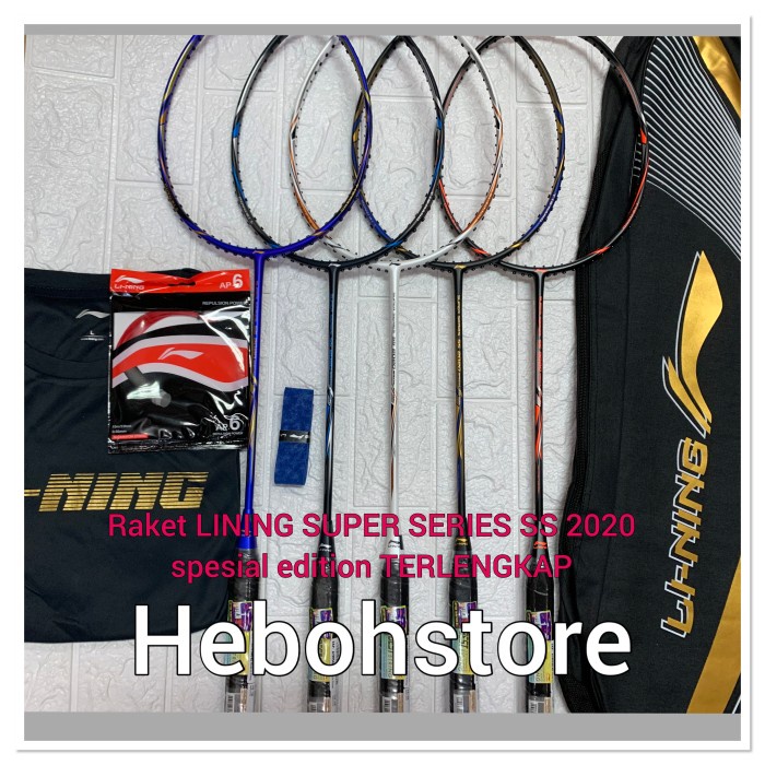 RAKET LINING SUPER SERIES SS 2020 SPESIAL EDITION BONUS TERLENGKAP ORI / RAKET LINING SUPER SERIES