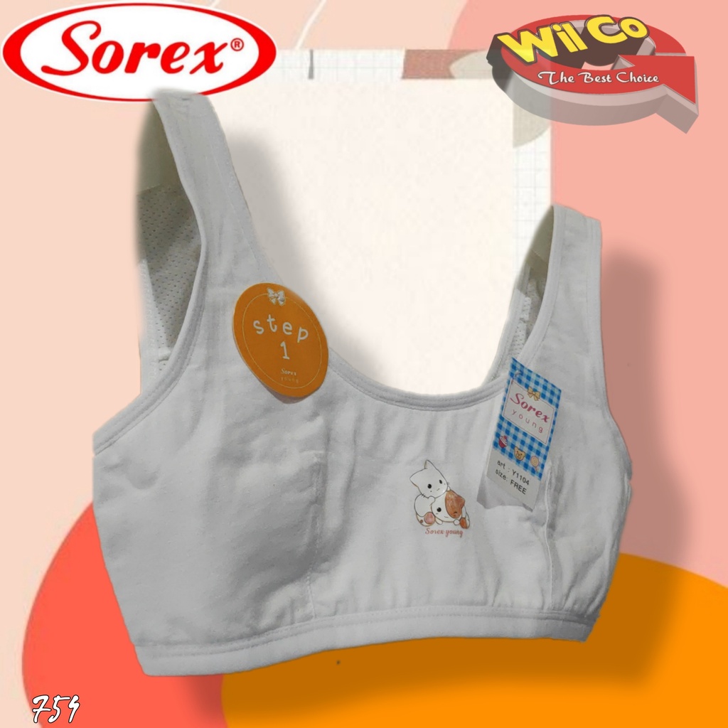 K754 - [Harga Per 1 Pcs] MINISET ANAK WANITA PAKAIAN DALAM ANAK SOREX STEP 1 FREE SIZE