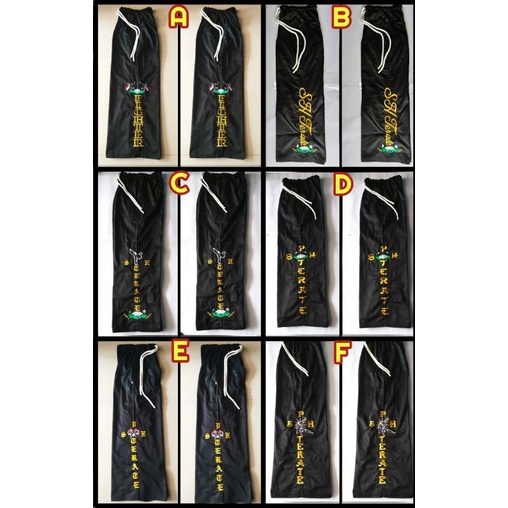 CELANA/KOMPRANG BORDIR PSHT/CELANA PENCAK SILAT