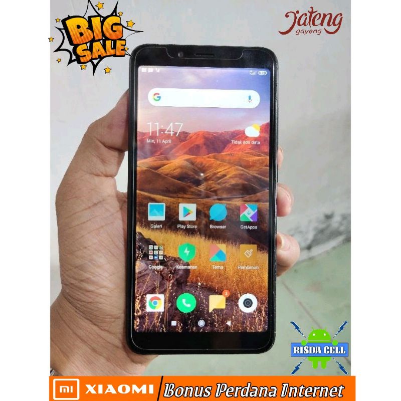 XIAOMI REDMI 6A 4G LTE _(HP SECOND)