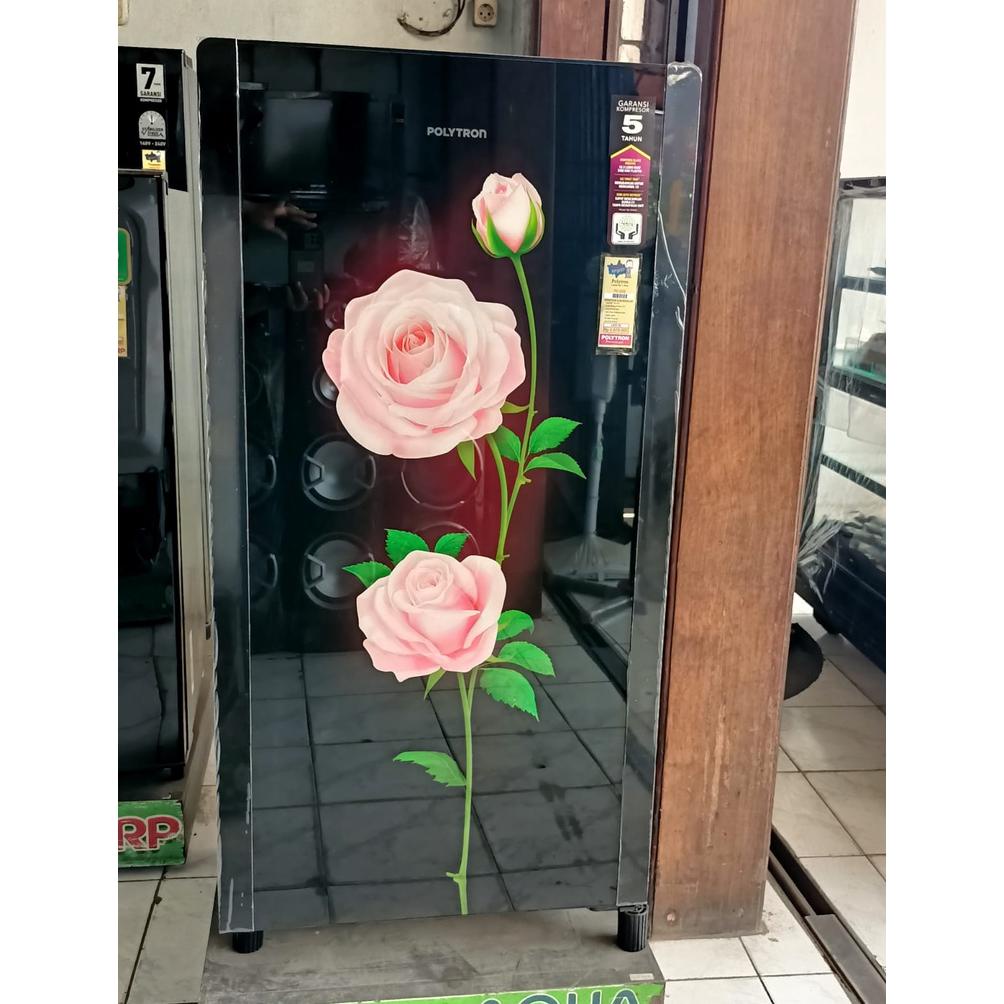 AC LEMARI ES POLYTRON PRA-16ORX/KULKAS POLYTRON/KULKAS MURAH/BELLEZA/LEMARI ES MURAH LOW WATT 666
