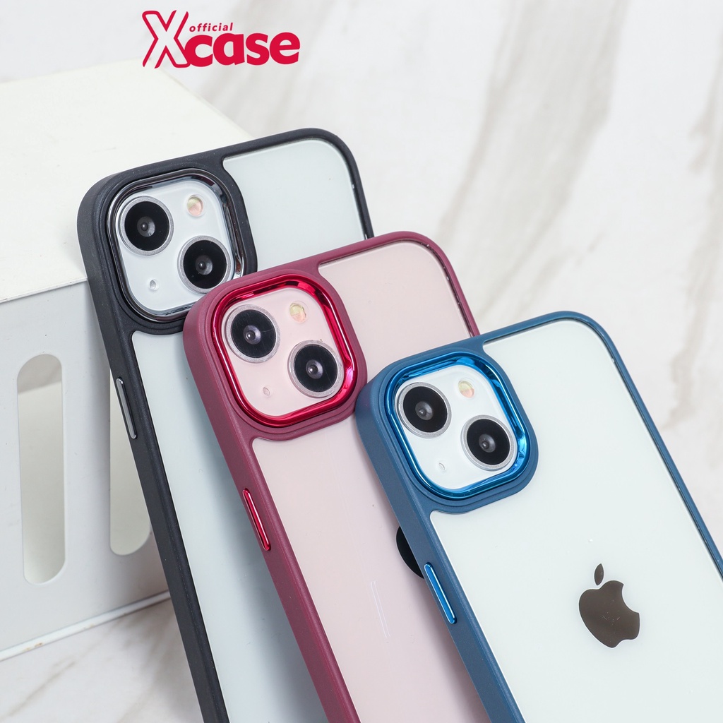 Clear Acrylic Plating Full Cover Case For 12 13 MINI PRO MAX