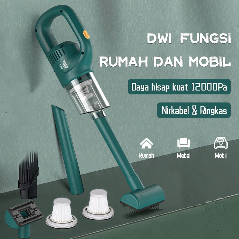 Penyedot Debu Rumah Dan Mobil Nirkabel Portabel Vacuum Cleaner