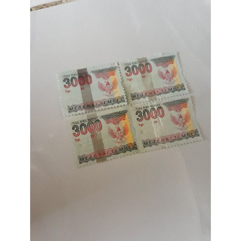 

Materai 3000 tahun 2006-2009