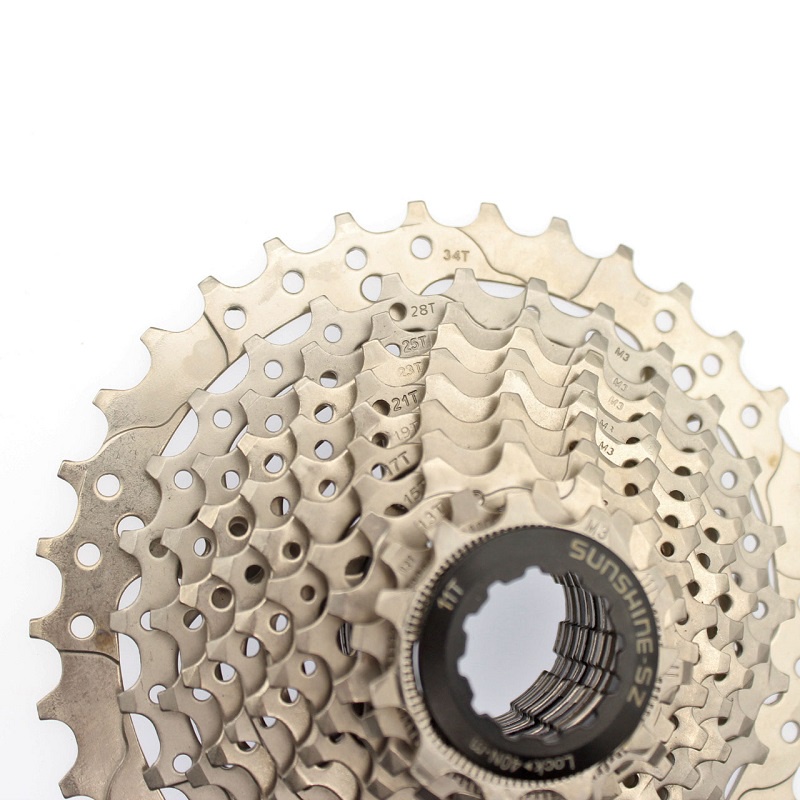 MTB Bike Freewheel 9S Bicycle Rear Gear/9 Speed ​​Mountain Bike Sprocket With Gear 11T-32T Roda Sepeda Gunung 9 Speed Cassette Sprocket 1pc Kaset Kecepatan Variabel untuk Shimano SRAM