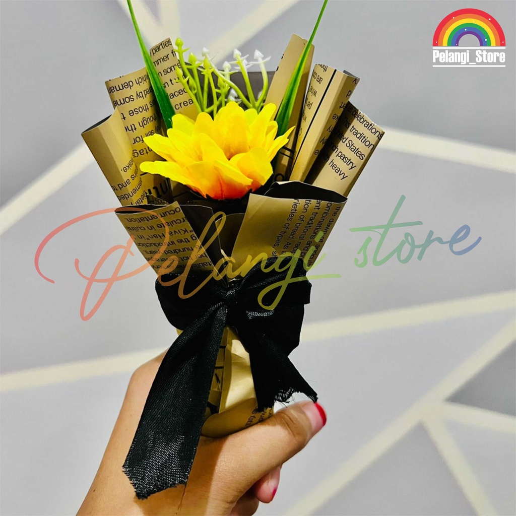 (Sehari Jadi) Mini Bucket/Buket Mini/Flower bucket photocard bucket boneka bucket/Mini bucket bisa b