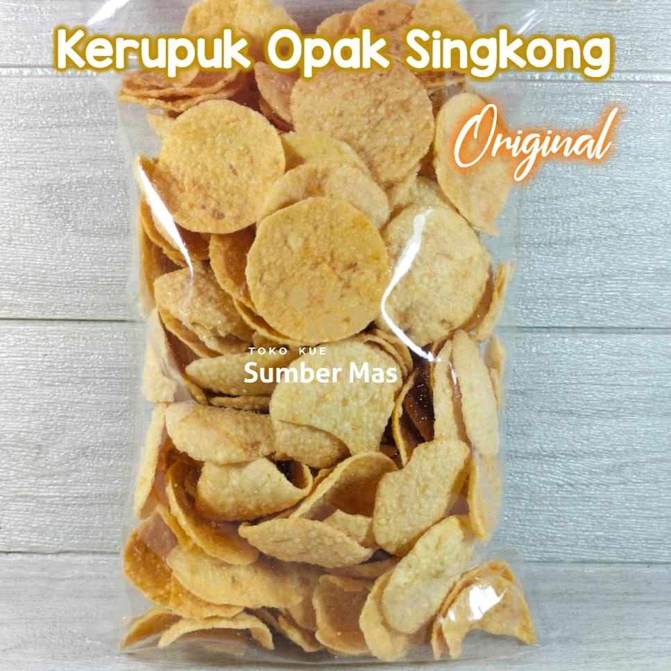 

6.6 HARGA GROSIR OPAK 250 gr / KERIPIK OPAK / CEMILAN RINGAN / makanan ringan kiloan