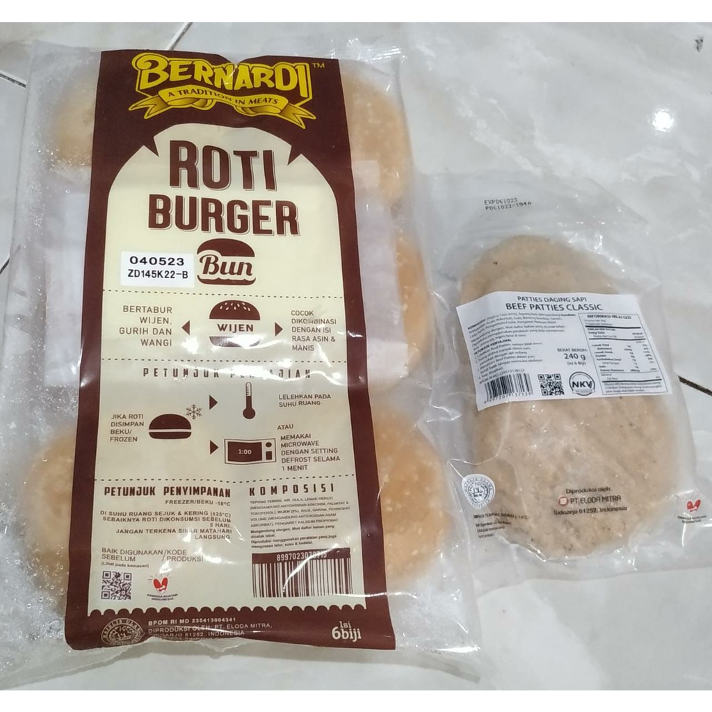 

PAKET BURGER JUMBO WIJEN + BEEF PATTIES CLASSIC BERNARDI