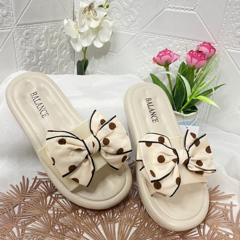 Sandal Balance pita perempuan  Terbaru Sandal IMPORT trendy wanita Selop Fashion wanita