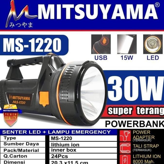 SENTER LED BESAR JUMBO - SENTER SATPAM SECURITY HANSIP