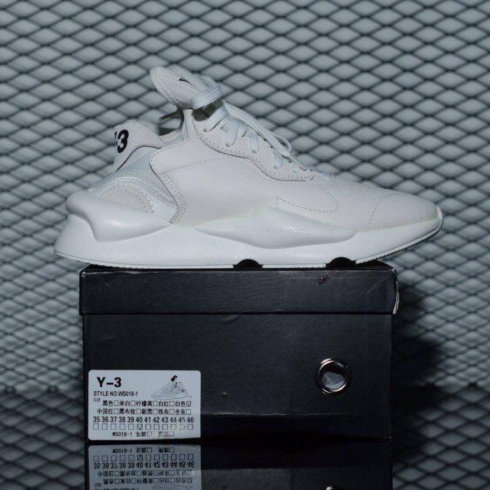 Sneakers Sepatu Adidas Y3 Yohji Yamamoto Kaiwa Triple White Branded