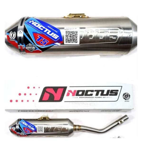 Knalpot CRF 150  L  Norifumi Stainless NOCTUS T5 STD NORIFUMI ORI