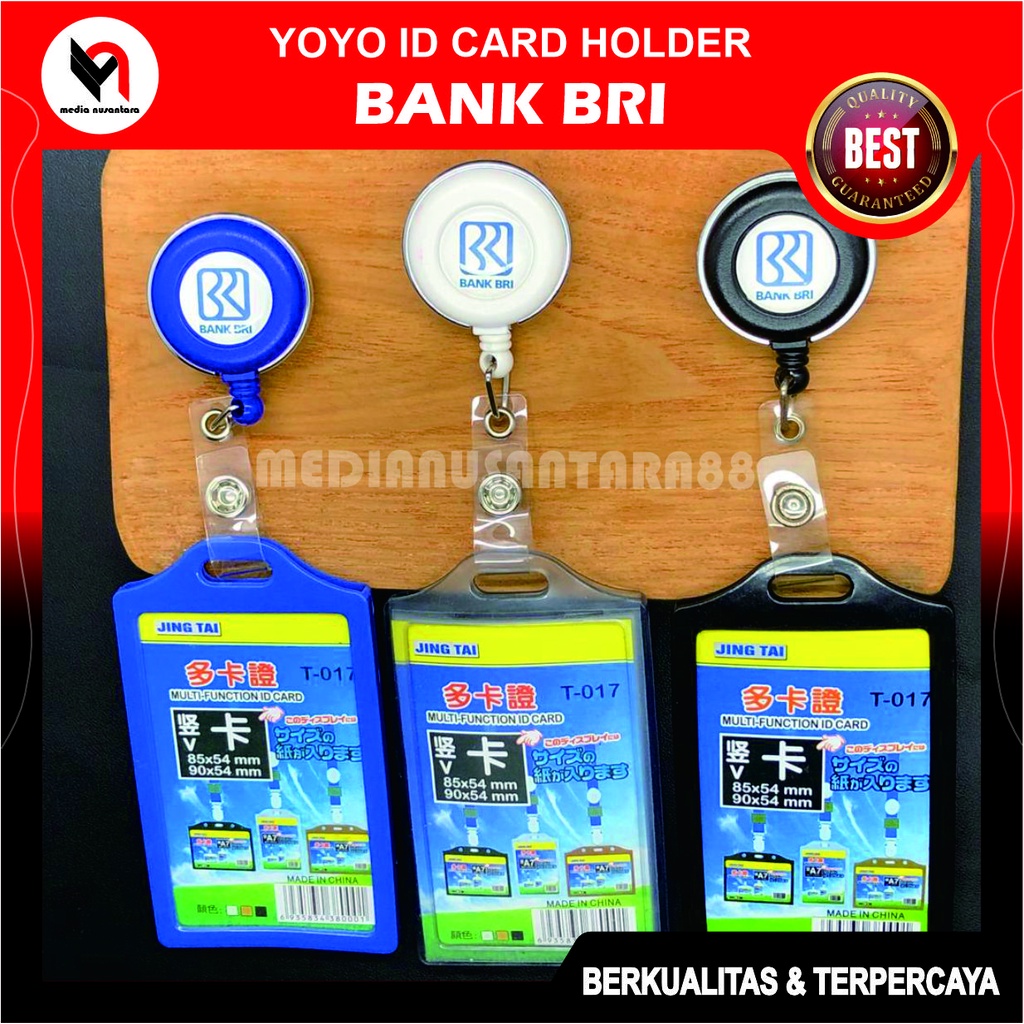 

Bank BRI Yoyo Id Card Holder Name Tag