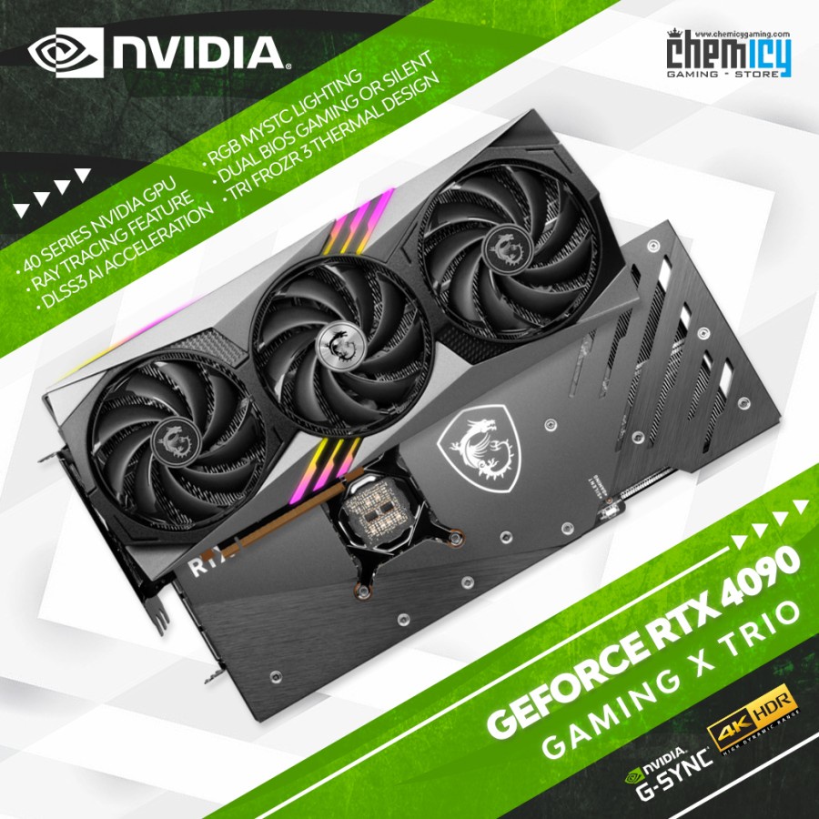 MSI Nvidia GeForce RTX 4090 Gaming X Trio 24G