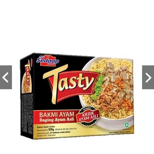 

Sedaap Tasty Bakmi Ayam 129 gr