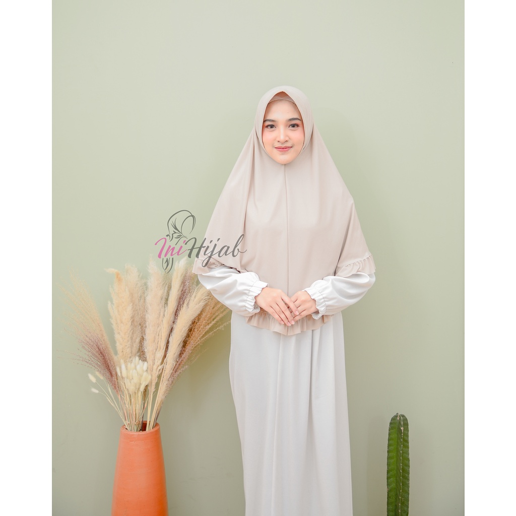 Ini Hijab - Khimar Rampel Aleeya