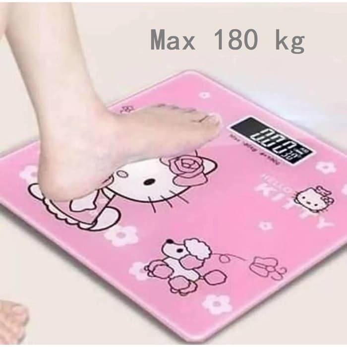 Timbangan Timbangan Berat Badan Karakter Kesehatan Digital Karakter