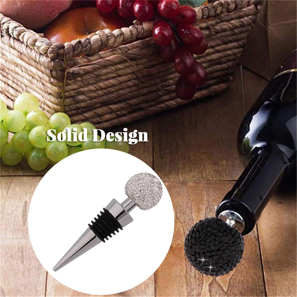 Stopper Botol Wine Hias Champagne Gabus Bola Lucu Anti Bocor Nozzle Tutup Minuman Sealer Leak Saver Bar Alat Wanita