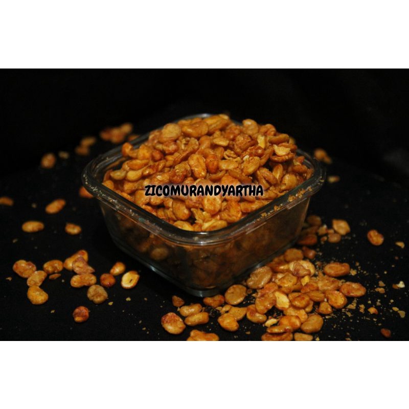 

kacang koro kupas pedas enak kemasan 250gr