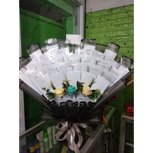 Buket uang kosong 30 lembar