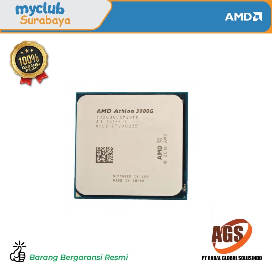 AMD CPU Athlon 3000G