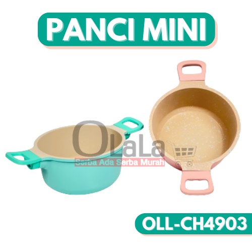 ( OJE ) TEFLON PANCI REBUS MINI ESTETIK ANTI LENGKET MULTIFUNGSI TM-CH4902 / TM-CH4903 / TM-CH4904