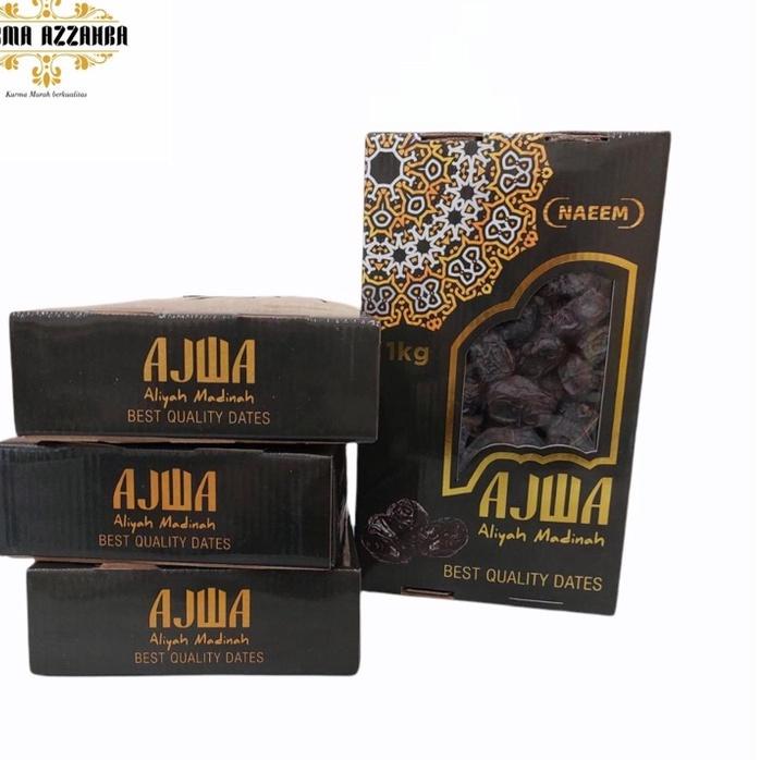 

ㅲ Kurma Ajwa 1kg Madinah Aliyah Original ク