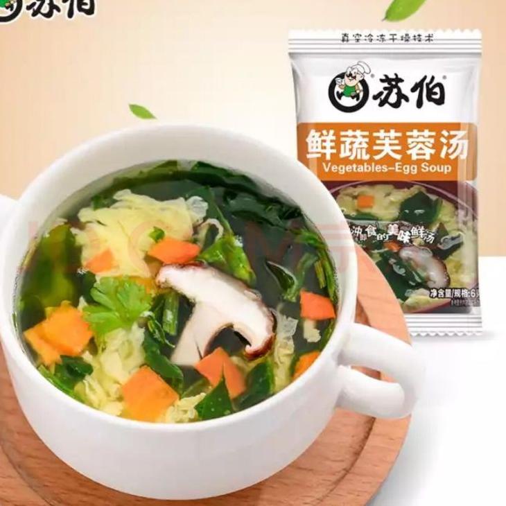 

7.7 Flash Sale Sup instan / Egg Soup 6gr