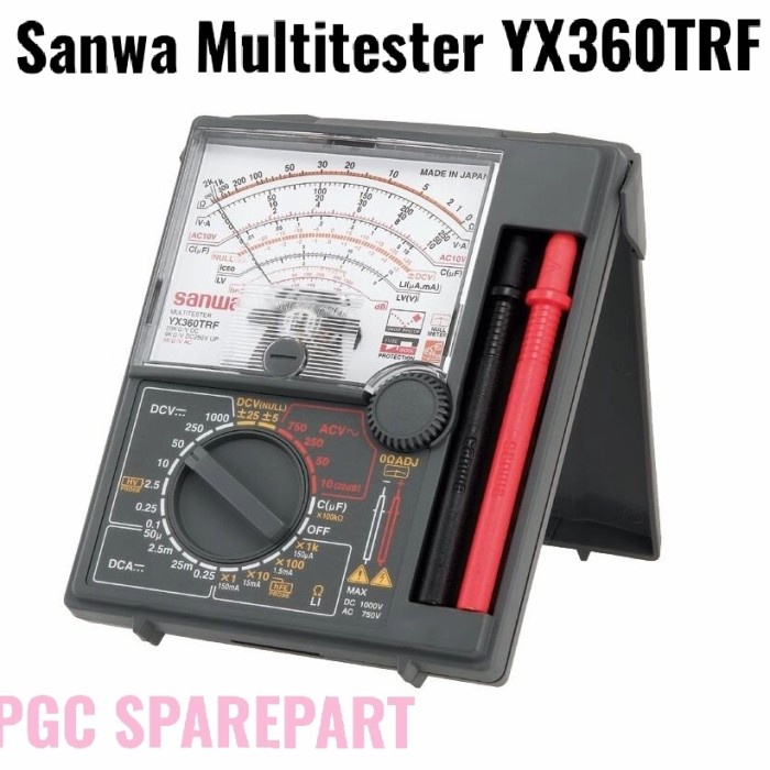 Analog Multimeter Digital Sanwa Yx360Trf - Multitester Avometer #Original